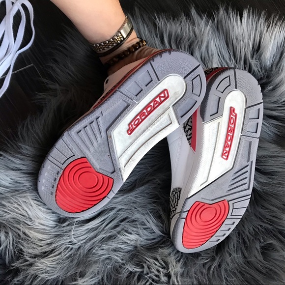 JORDAN III RETRO • HALL OF FAME • SZ 3 KIDS - Picture 6 of 8